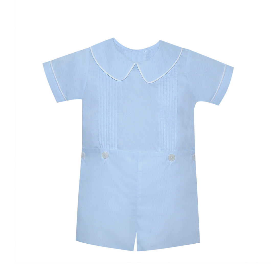 P & R Keaton Button On Suit-Blue