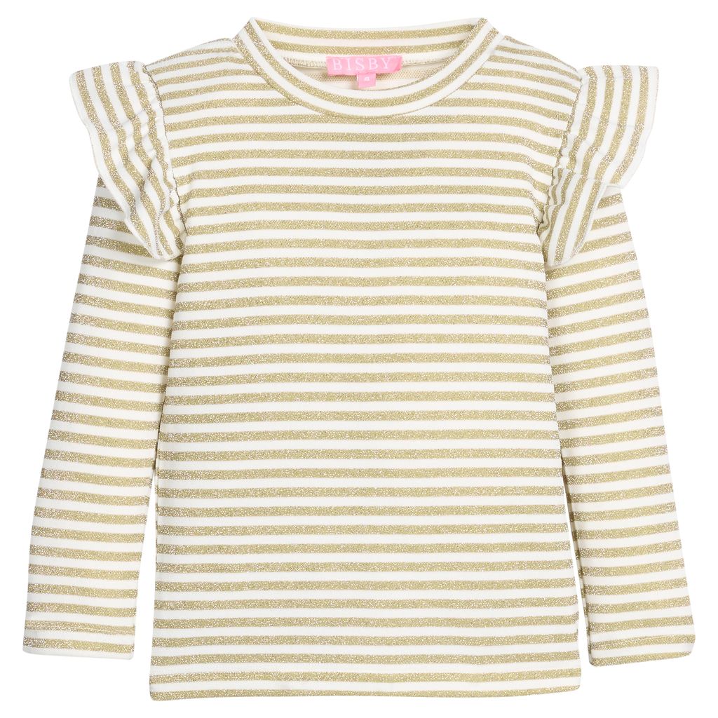 Bisby Gold Stripe Sadie Top