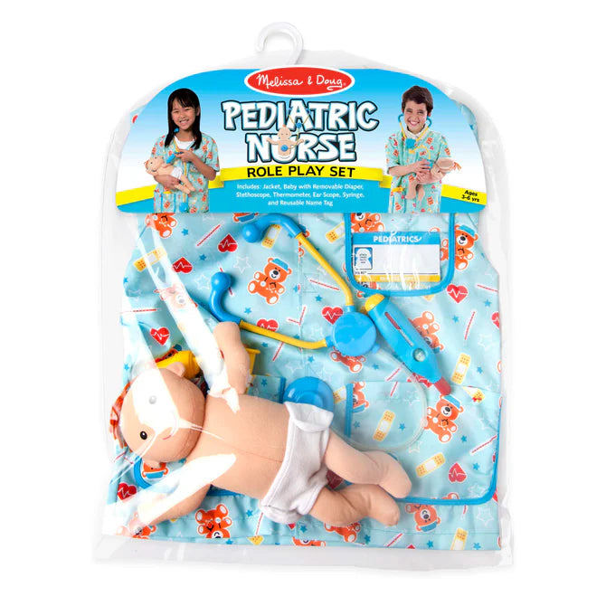 M & D Pediatric Nurse Role Play Set