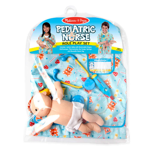 M & D Pediatric Nurse Role Play Set