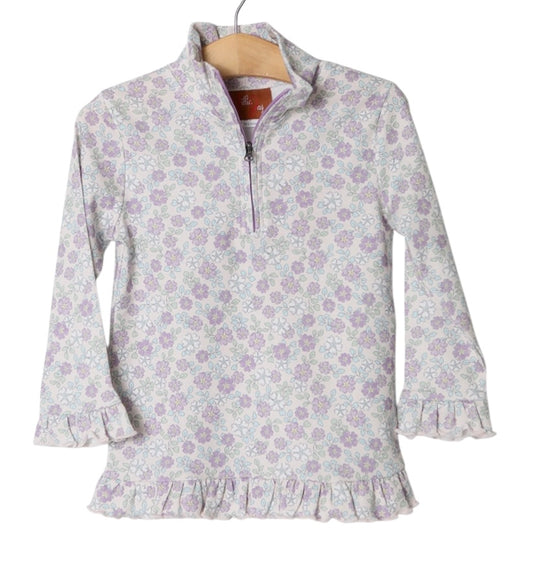 Millie Jay Ellie 1/4 Zip Pullover-Floral