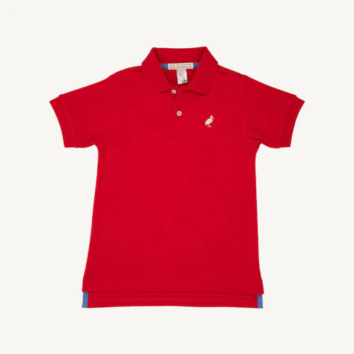 TBBC Prim & Proper Polo-Red
