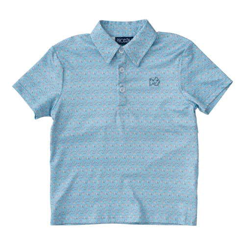 Prodoh Oyster Print Performance Polo