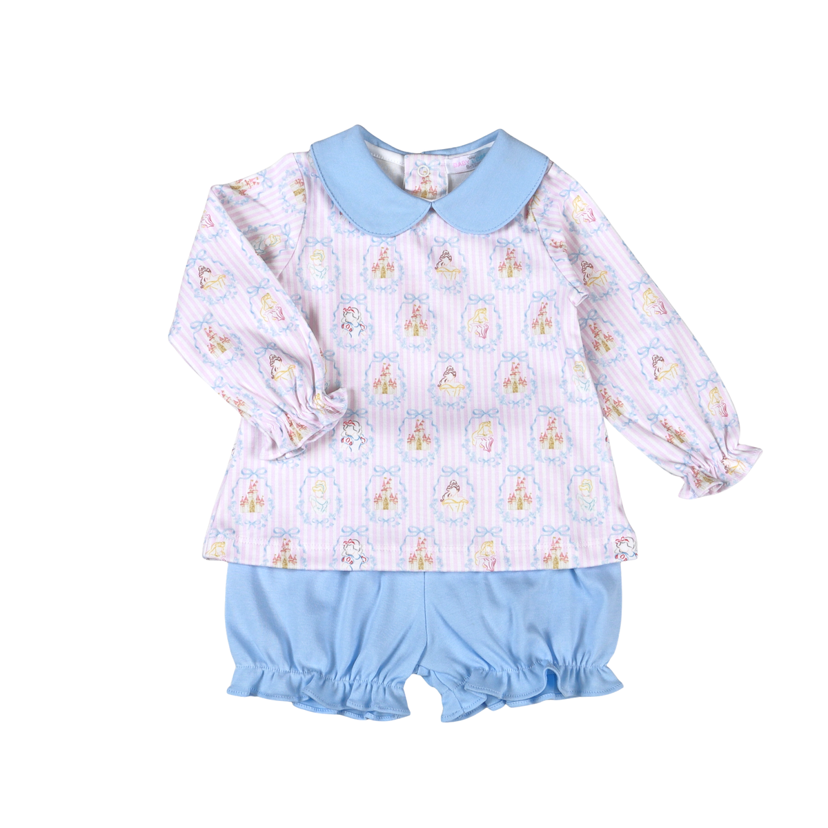 Baby Loren Royal and Charm Bloomer Set