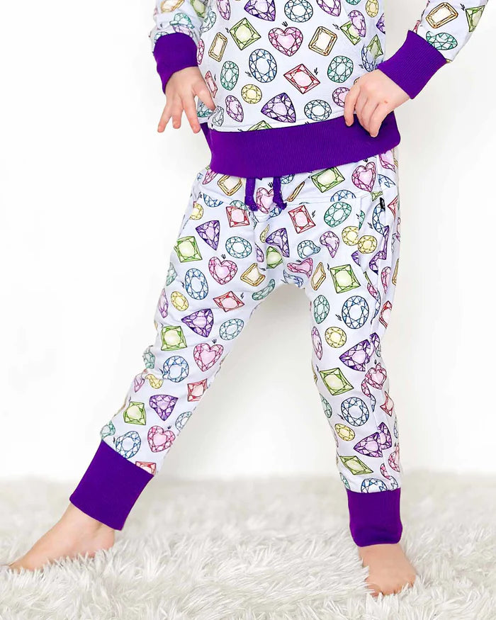 Lev Baby Gems Front Pocket Jogger Set