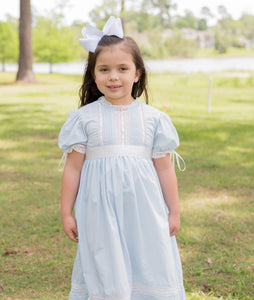 P&R Blue River Dress with Sash