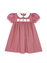 Lullaby Set Ruth Red Gingham GirlTab Dress