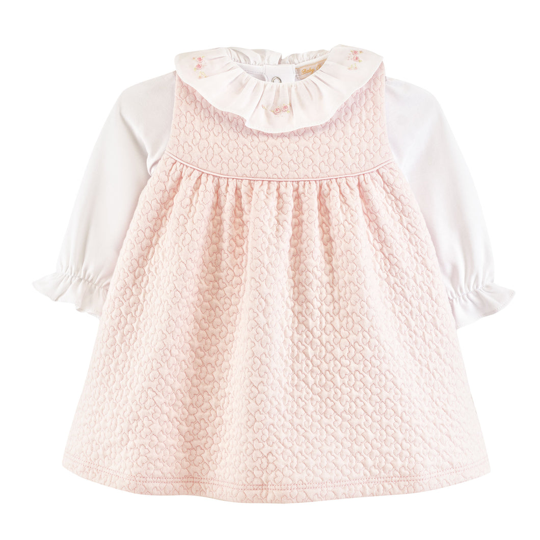 BCC Hearts Jumper & Ruffle Collar Set