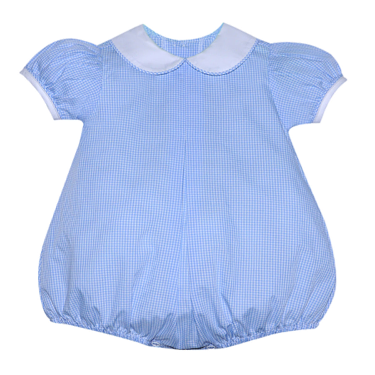 RN Sydney Blue Gingham Girls Bubble