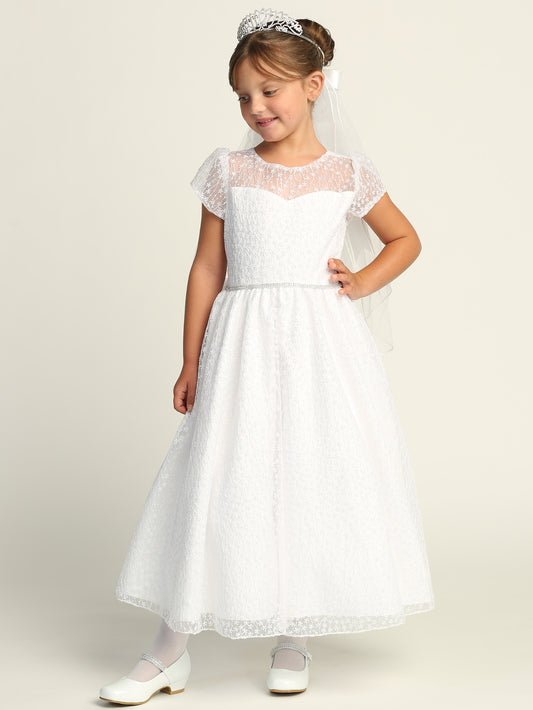 Swea Pea & Lilly Embroidered Tulle w/ Sequins Dress
