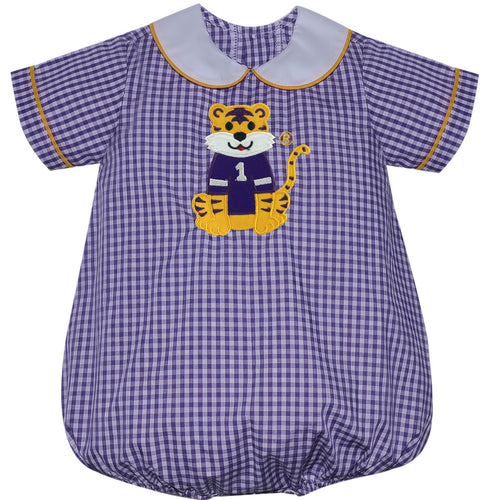 RN Purple/Gold Boy Tiger Bubble