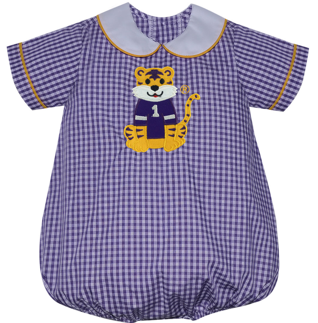 RN Purple/Gold Boy Tiger Bubble