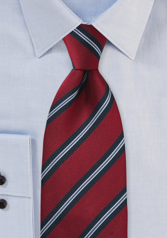 Schoolboy Red/Navy Ties