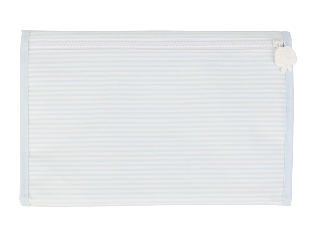 AOMI Changing Pad-Lt. Blue Stripes
