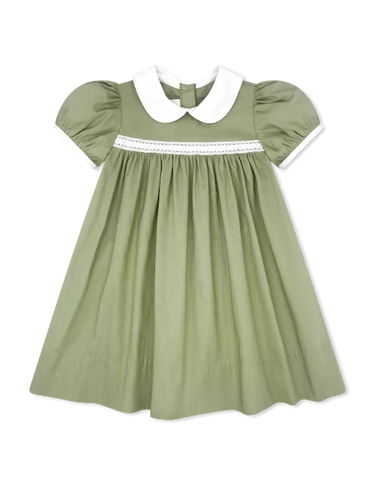 Lullaby Set 1956 Original Ribbon Dress-Sage