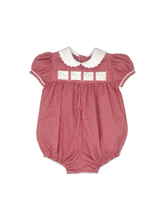 Lullaby Set Ruth Red Gingham GirlTab Bubble