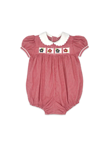 Lullaby Set Ruth Red Gingham GirlTab Bubble
