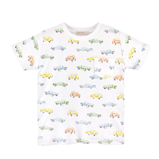BCC Vintage Cars Tee w/ Pocket