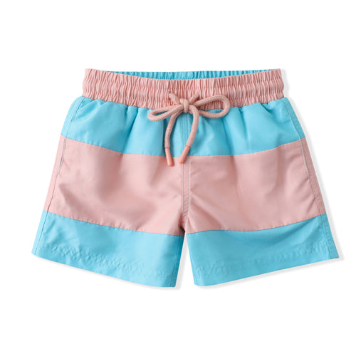 Swoon Baby Sea Breeze Bloom Boys Swim Trunk