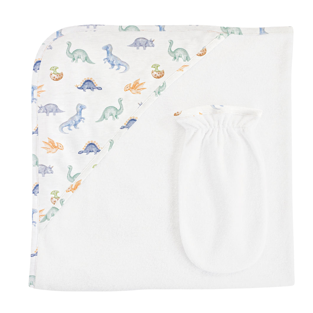 BCC Dino Hooded Towel