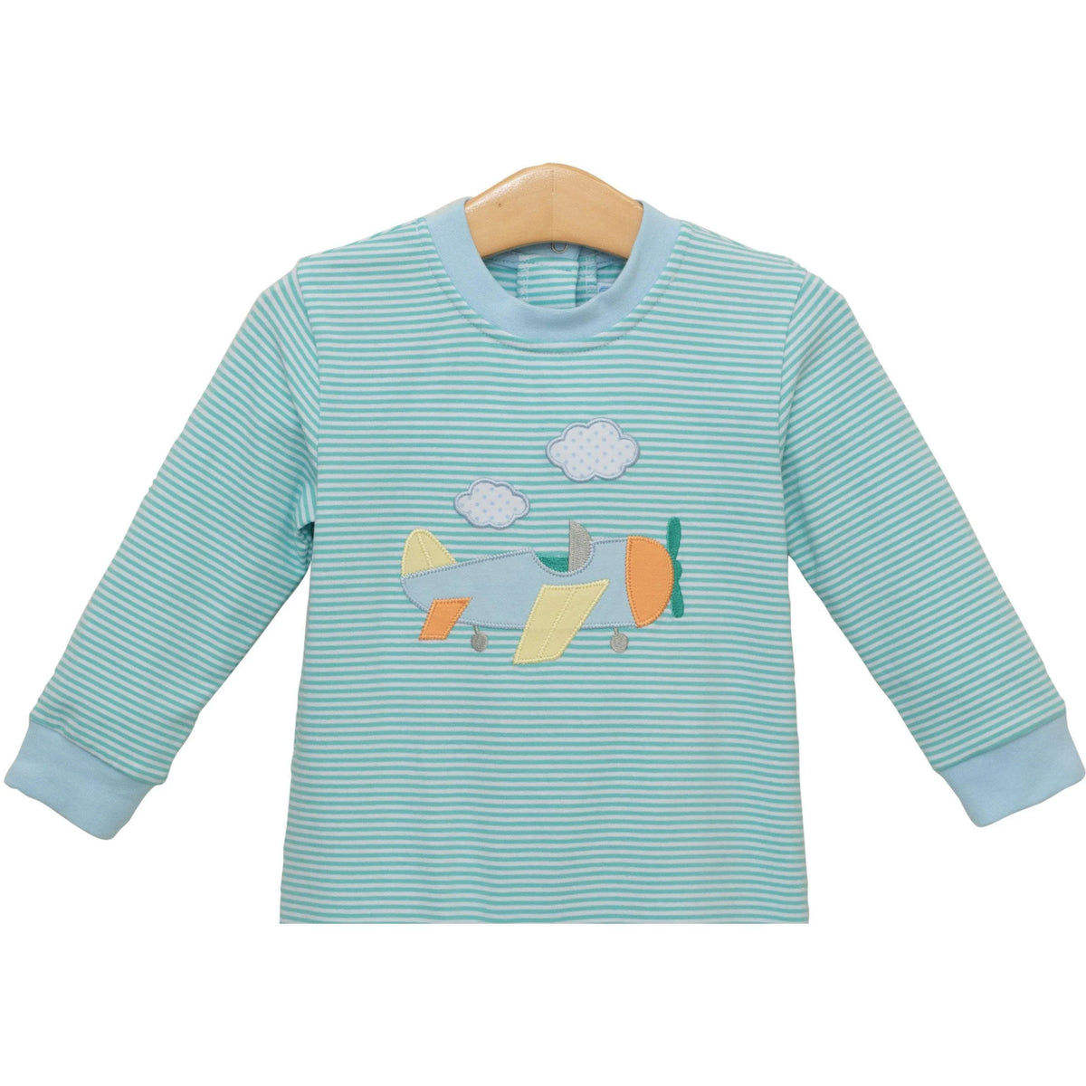 Trotter Street Airplane Emb. L/S Shirt