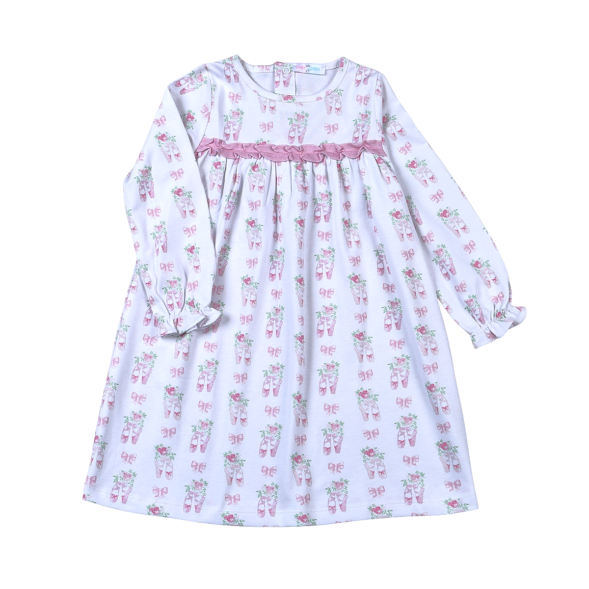 Baby Loren Twinkle Toes Pima Play Dress