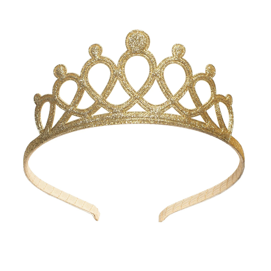 Sweet Wink Gold Tiara Headband