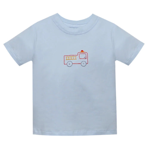 RN Blue Forest Shirt-Fire Truck