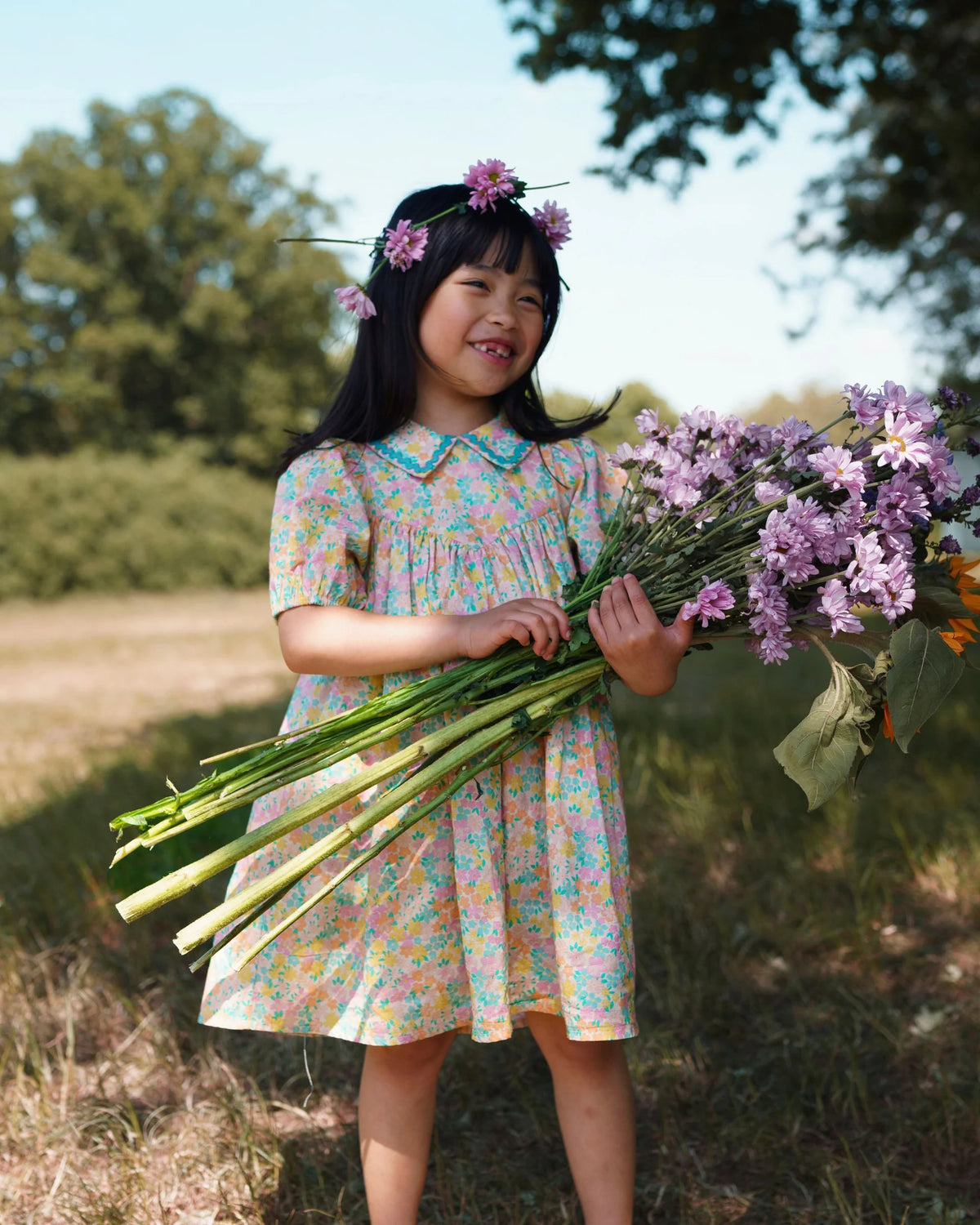 Early Sunday Emma Mint Floral Beth Dress