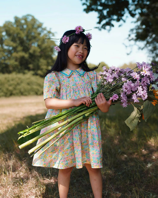 Early Sunday Emma Mint Floral Beth Dress