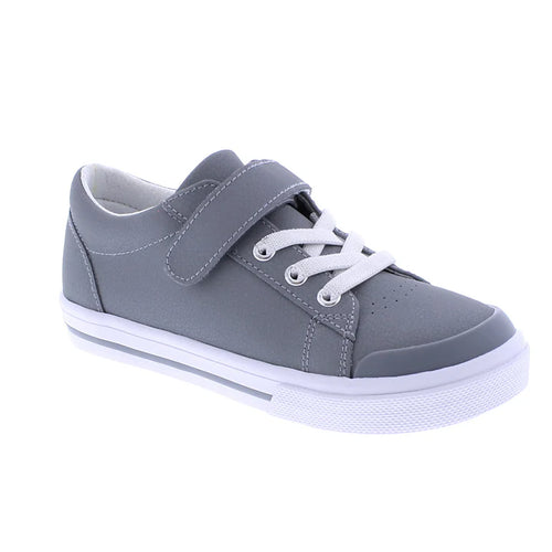 Footmates Reese Gray Leather