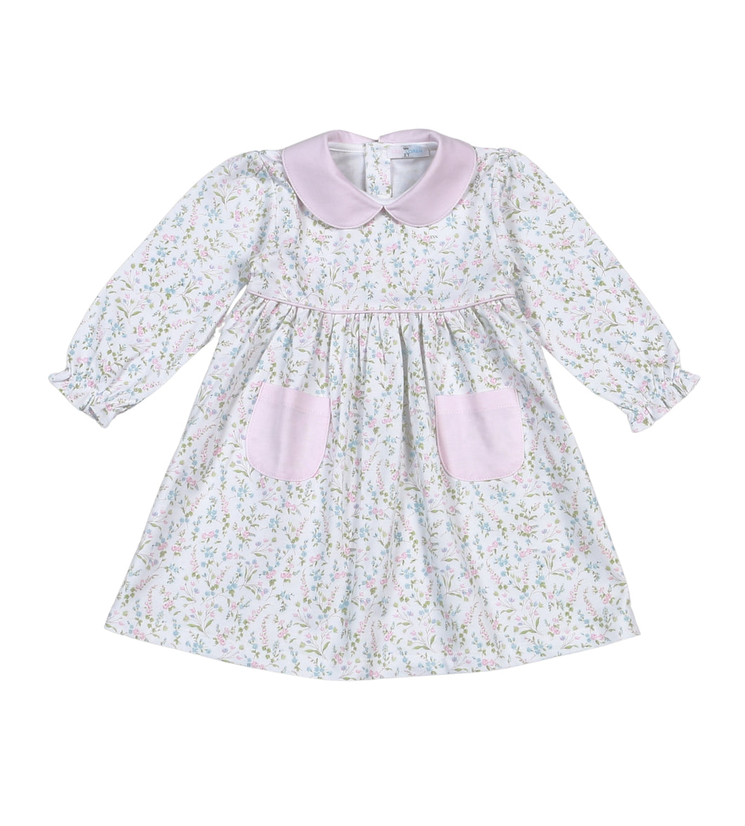 Baby Loren Vivian Floral Pima Dress
