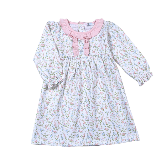 Baby Loren Vivian Floral Pima Dress