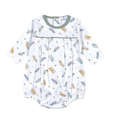 Baby Loren Vintage Cars Pima Bubble