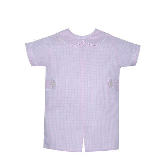 RN William Romper-Pink Square