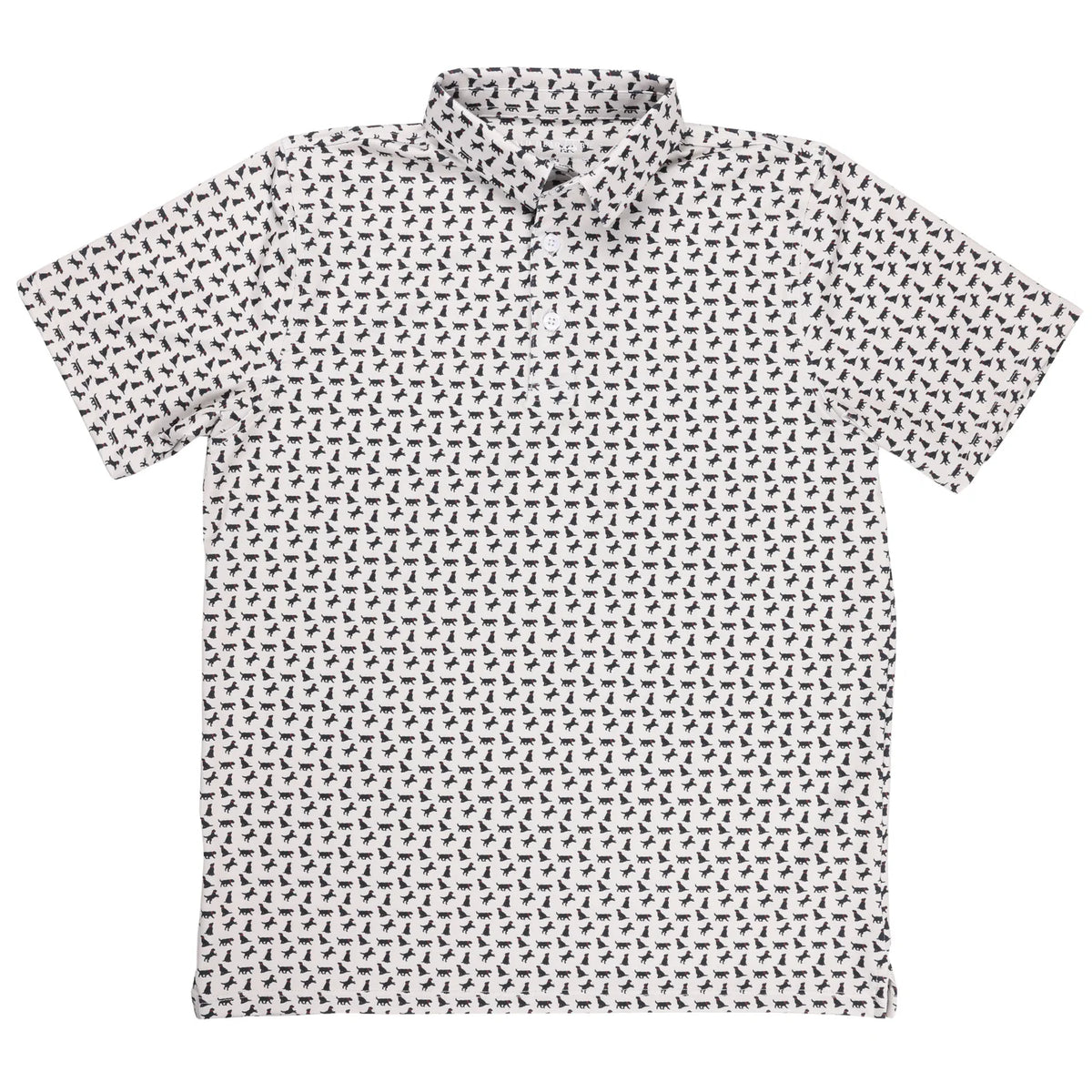 Bald Head Blues Black Lab Polo