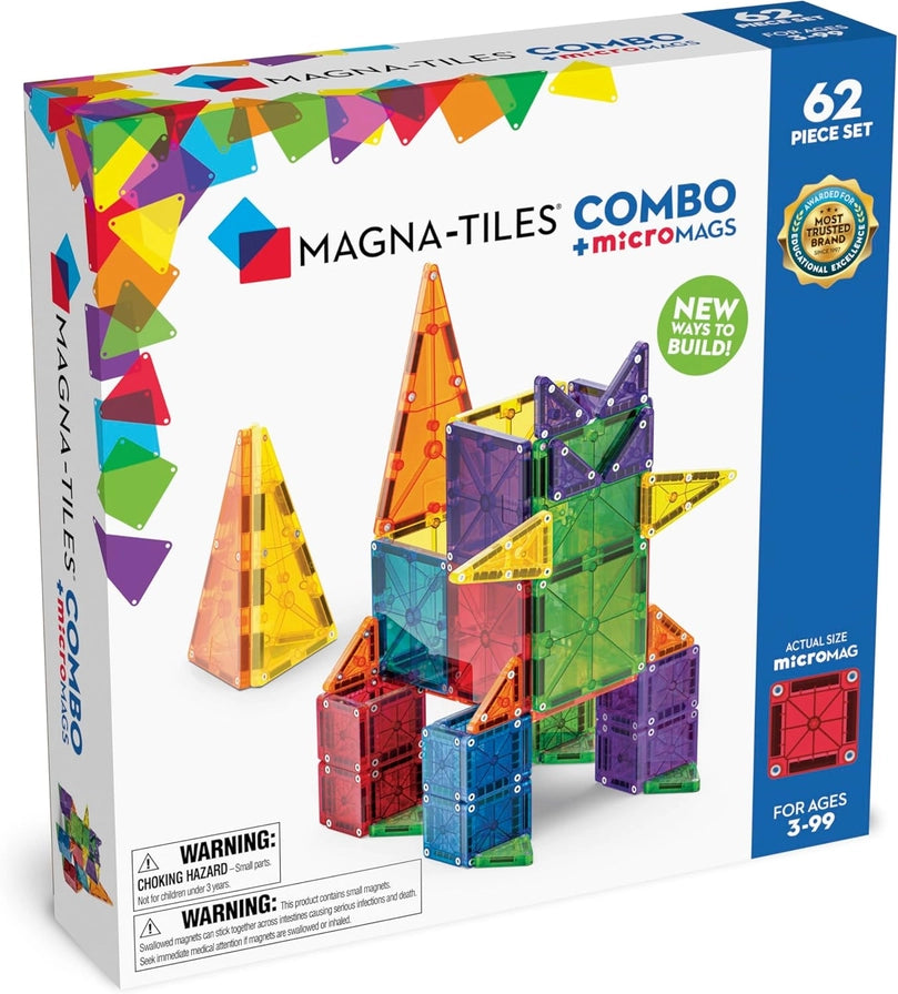 Magna Tiles Combo 62 Piece Set