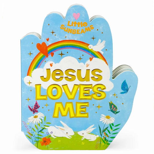 Praying Hands Jesus Loves Me Board Book