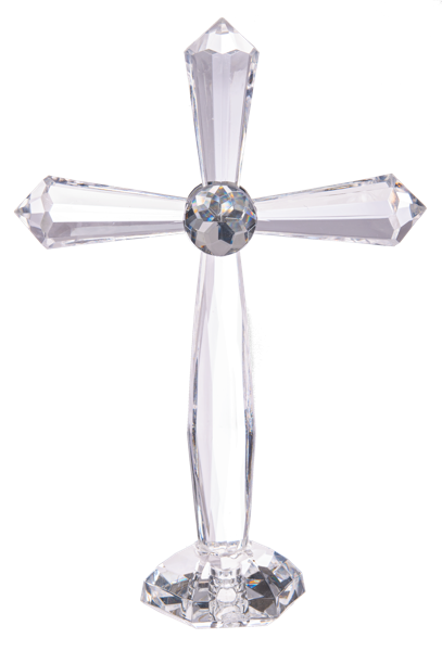 Ganz 4.75" Acrylic Standing Cross