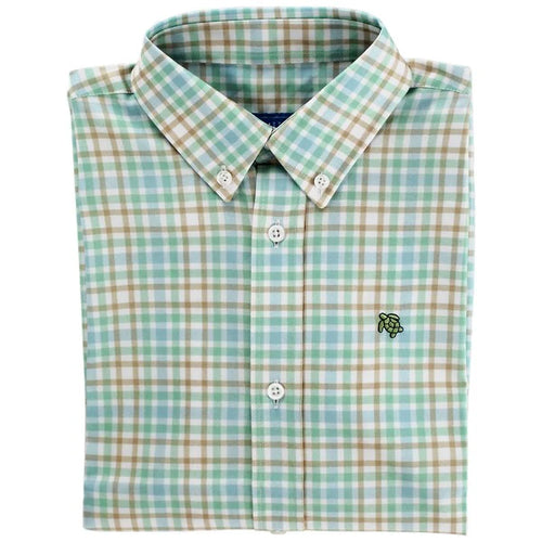 J Bailey Performance Button Down-Alpine