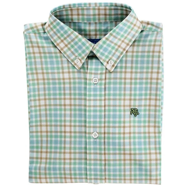 J Bailey Performance Button Down-Alpine