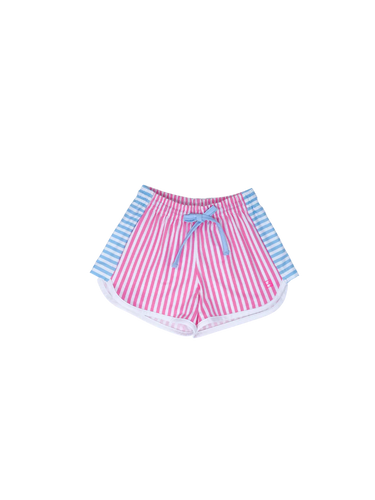 SET Annie Short-Pink Stripe/Blue Stripe