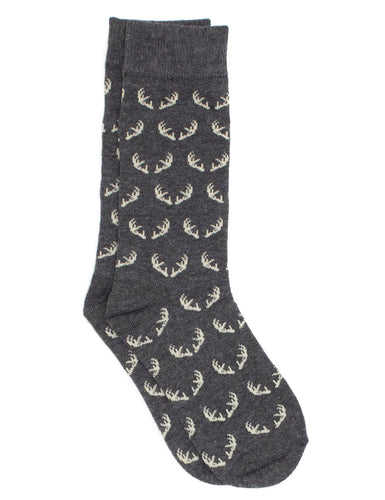 Properly Tied Lucky Duck Socks-Antlers