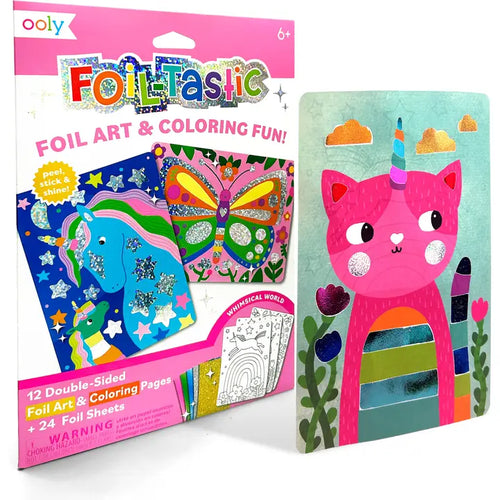 Ooly Foil-tastic Foil Art Kit: Whimsical World