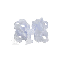 BC Double Ruffle Bow on Clip 3.5" Medium