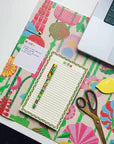 Bando Geometric Flowers Desk Pad