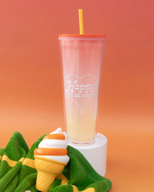 Bando Color Changing Tumbler-Happy to Be Here