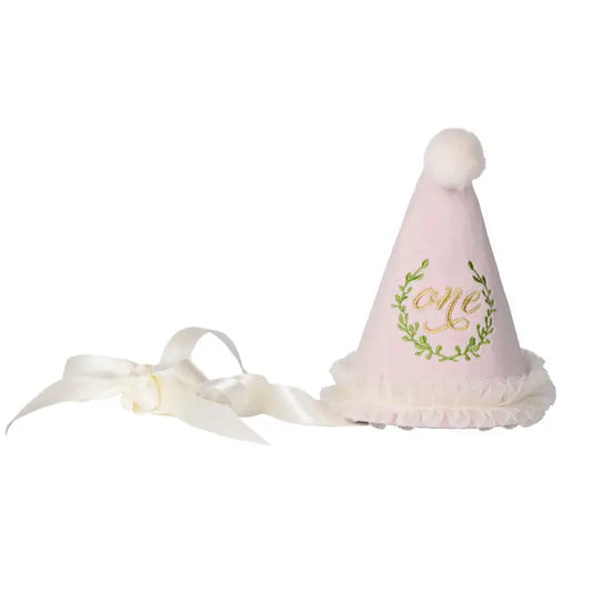 Over the Moon ONE Pink Party Hat