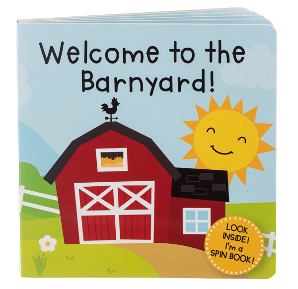 Ganz Barnyard Spin Book