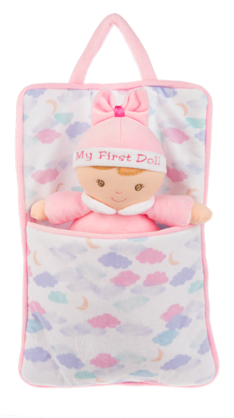 12" Bunting Bag Baby Doll
